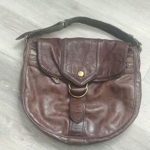 Marc Jacobs Large Brown Leather Handbags Purse